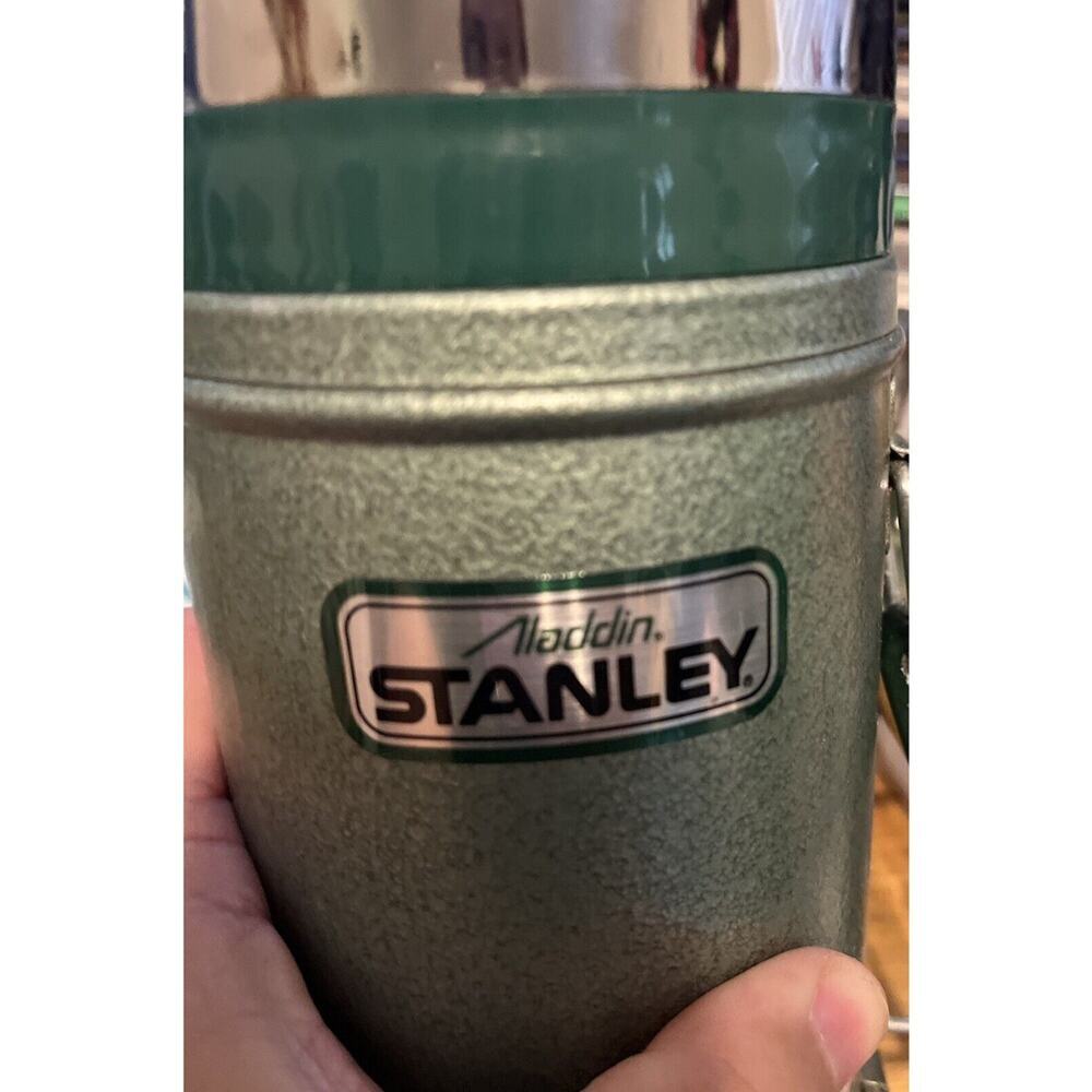 Vintage Stanley Aladdin Thermos A-1350B 24 Oz. Wide Mouth RH-96 Handle #135 Cup - Picture 2 of 6